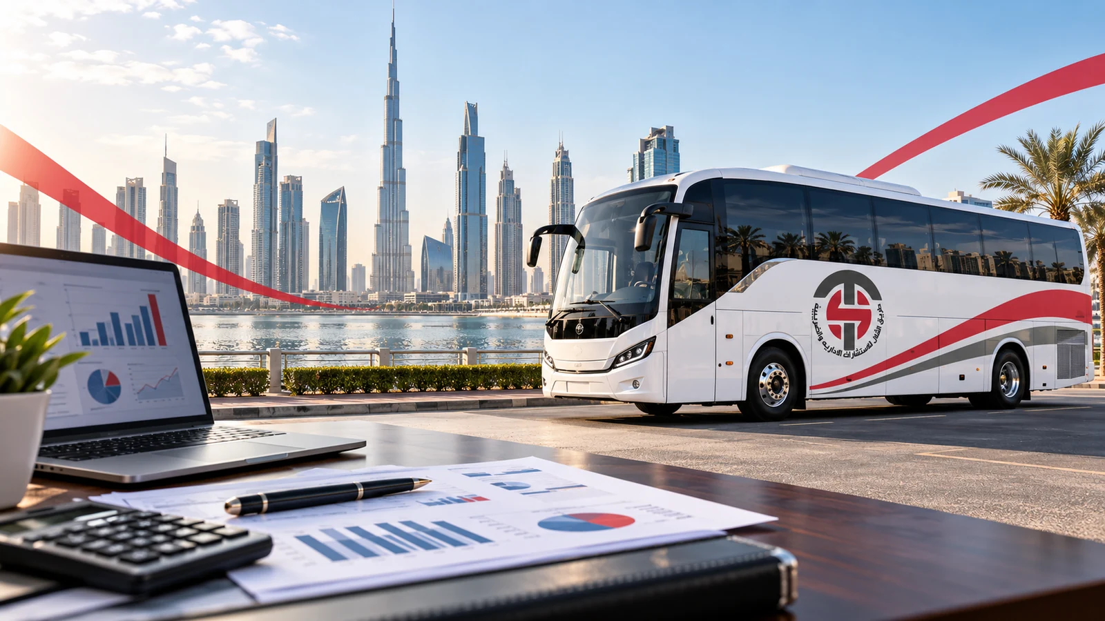 UAE city skyline